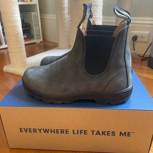 Blundstones Women's Classic Chelsea Boots - #587 Rustic Black